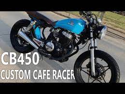 custom honda cb450 nighthawk cafe racer