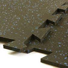 purpose of recycled rubber flooring and