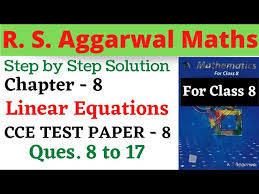 r s aggarwal maths class 8 chapter 8