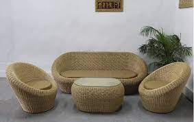 standard rottan cane sofa set