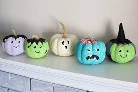 Easy Painted Pumpkins How To Paint