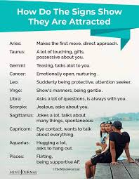 These two naturally want to do sweet things for each. How Do The Zodiac Signs Show Their Attraction