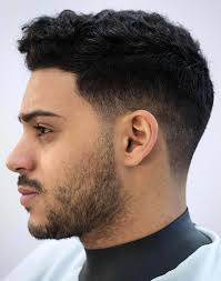 Here's are the best hairstyles for men with round faces to create a longer, leaner look. New Mens Haircuts Menshaircuts Drop Fade Haircut Fade Haircut Curly Hair Fade