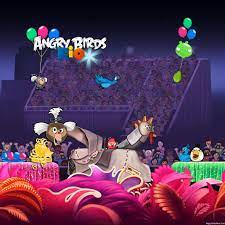 Angry Birds Rio Carnival Upheaval iPad Background