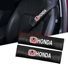 Honda Carbon Fiber Car Seat Safety Belt