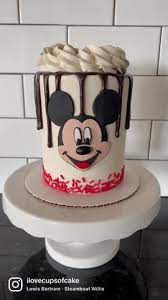 Mickey Mouse Cake Decorating Video gambar png