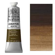 newton griffin alkyd 37ml raw umber