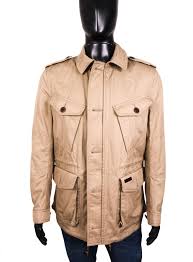 Details About Burberry Brit Mens Jacket Epaulets Ecru Size M