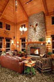 Stunning Log Cabin Home Interiors