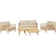 Outdoor Lounge Coffee Table Set