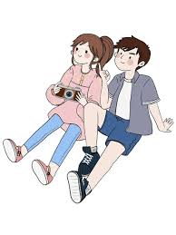 royalty free cartoon couple images