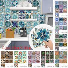 Tile Wall Stickers Kitchen Bathroom