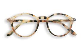 Light Tortoiseshell Round Frame Reading Glasses