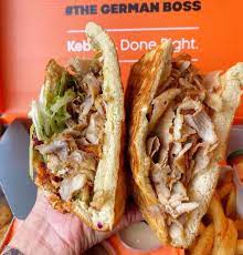 German Doner Kebab gambar png