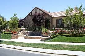 front yard hill landscaping ideas