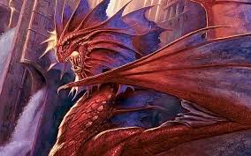 hd wallpaper mighty red dragon red