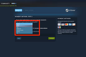 how to use paypal to games on steam