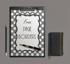Free Borders And Backgrounds Instant Download No