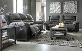 earhart slate reclining living room set
