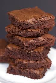 fudge brownies with intense chocolate