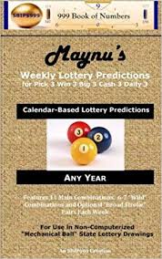 Maynus Weekly Lottery Predictions For Pick 3 Win 3 Big 3
