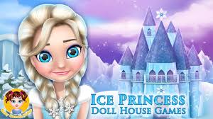 ice princess doll house games