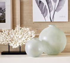 Handcrafted Frosted Glass Vases