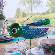 Solar Powered Dragonfly Garden Ornament