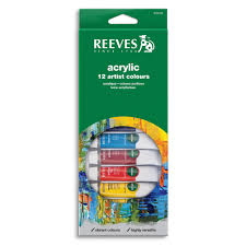 Reeves 12 Acrylic Tube Set 8 00 Hamleys For Toys And