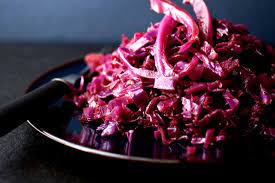 braised red cabbage with apples recipe
