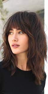 20 mid length hairstyles with fringe