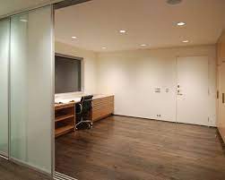 sliding doors to separate rooms