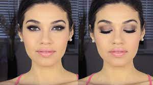 glamour makeup using only