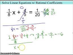 Solve 1 Sided Linear Equations With