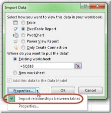 powerpivot and excel data import users