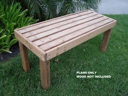 Flat Bench Outdoor Furniture For Patio