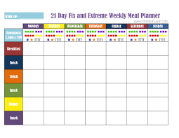21 Day Fix Meal Plan Tools Get Fit Lose Weight Feel Like