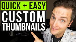 How To Make A Youtube Custom Thumbnail Tutorial Quick And Easy