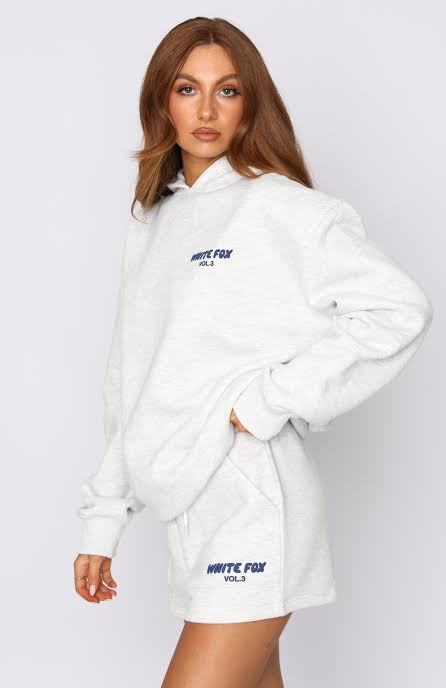 white fox grey hoodie - Google Search