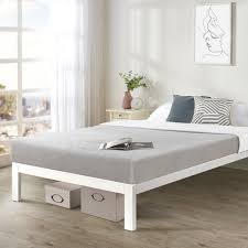 $80.00 coupon applied at checkout save $80.00 with coupon. California King Size Bed Frame Heavy Duty Steel Slats Platform Series Titan C White Crown Comfort Overstock 20859134
