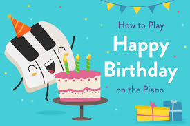 how to play happy birthday on piano