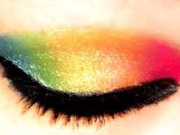 how to do rainbow style eyeshadow