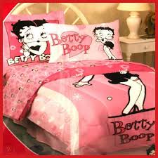 betty boop twin size comforter set pink