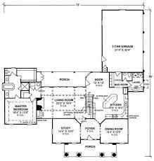 Sq Ft Southern Colonial House Plan