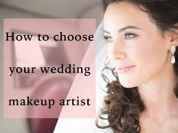 your wedding makeup artist