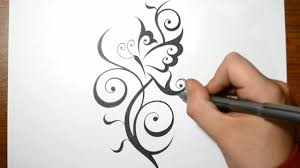 How to make tattoo stencils. Rose With Stem Tattoo Stencil Novocom Top