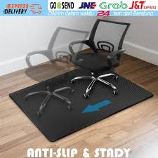 clear non slip office chair desk mat
