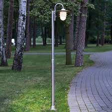 Mian Curved Lamp Post Made Of Stainless