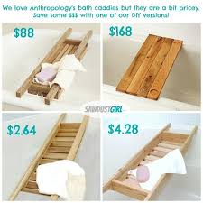 These simple tub trays keep your book, tablet, phone and drink above water so you can enjoy a relaxing soak. Easy Diy Bathtub Caddy Cedar Woodworking Project Sawdust Girl