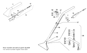 spare parts for carpet extractor tp8x